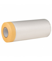 Плівка захисна з малярською стрічкою Magtools 2100 мм х 20 м (02331)