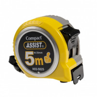 Рулетка строительная ASSIST PREMIUM Compact  5 м х 25 мм X03-5025