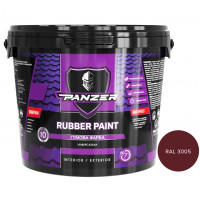 Резиновая краска Panzer Rubber Paint RAL 3005 вишневая универсальная