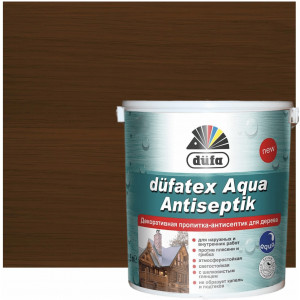 Пропитка-антисептик для дерева Dufa dufatex Aqua Antiseptik полісандр шовковистий глянець
