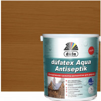 Пропитка-антисептик для дерева Dufa dufatex Aqua Antiseptik тик шелковистый глянец