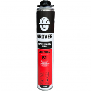 Профессиональная огнеупорная монтажная пена Grover FR 45 (B1) 750 мл