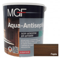 Лазурь-антисептик для деревини MGF Aqua-Antiseptik горіх