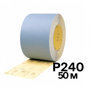Водостойкая наждачная бумага Siaflex Р240 115 мм х 50 м (Швейцария)