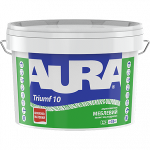 Лак для меблів акриловий Aura® Triumf 10 шовково-матовий