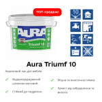 Лак для мебели акриловый Aura® Triumf 10 шелково-матовый 2,5 л (2,55 кг)