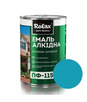 Эмаль алкидная Rolax ПФ-115 бирюзовая глянцевая
