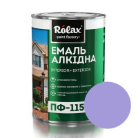 Эмаль алкидная Rolax ПФ-115 лавандовая глянцевая