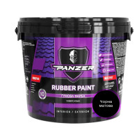 Резиновая краска Panzer Rubber Paint RAL 9005 черная матовая универсальная