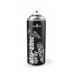 Аэрозольная эмаль алюминиево-цинковая New Ton Alu-Zinc spray 400 мл (90027)