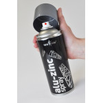Аэрозольная эмаль алюминиево-цинковая New Ton Alu-Zinc spray 400 мл (90027)