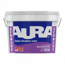 Структурна фарба AURA Dekor Struktur mini 14.8 кг акрилатна