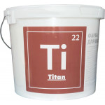 Акрилова фасадна фарба Titan біла 3.5 кг