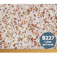 Декоративна силіконова штукатурка мозаїка (байрамікс) Aura® Luxpro Mosaik 1,5 мм B227 15 кг