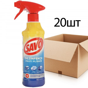 Засіб від цвілі та грибку SAVO Spray 0,5 л 20 шт