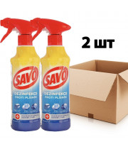 Антибактериальное средство против плесени и грибка SAVO Spray 0,5 л 2 шт