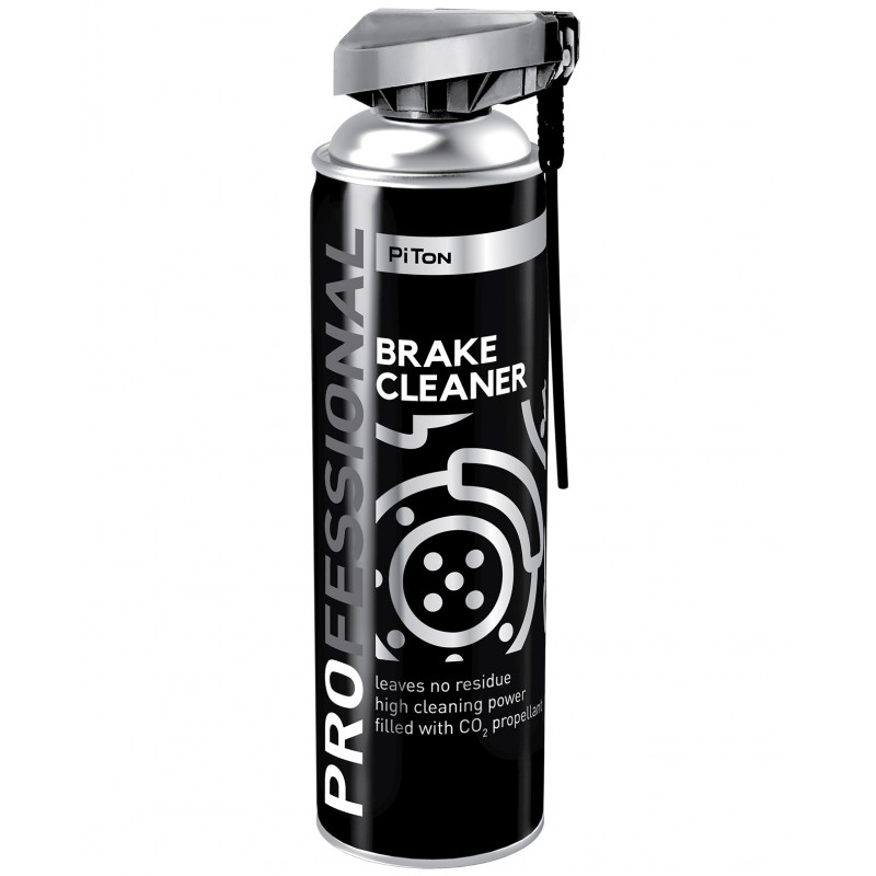 Универсальный очиститель тормозов PiTon PROFESSIONAL BRAKE CLEANER + СО2 500 мл