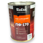 Лак для дерева ПФ-170 ГОСТ Rolax глянцевий алкідний 0.8 л