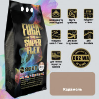 Затирка для швов Polimin Fuga SuperFlex 2 кг карамель