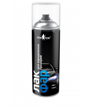 Лак для фар NewTon акриловый прозрачный глянцевый 400 мл