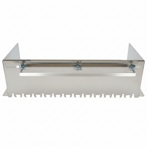 Розсувна гребінка для плитки 330х600 мм "тигровий зуб"