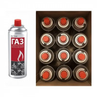 Газ универсальный всесезонный RECTOR цанговый баллон 400 мл 12 шт.