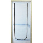 Двери защитные от пыли временные на молнии 120х220 см (U-образные)