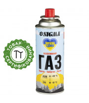 Газ универсальный всесезонный SIGMA цанговый баллон RVR 220 г (400 мл)