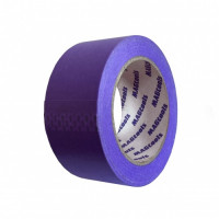 Лента малярная MAGtools WASHI TAPE для деликатных поверхностей фиолетовая 48 мм х 50 м