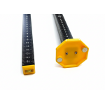 Алюминиевый измеритель высоты плитки и профилей с магнитным основанием 150 мм