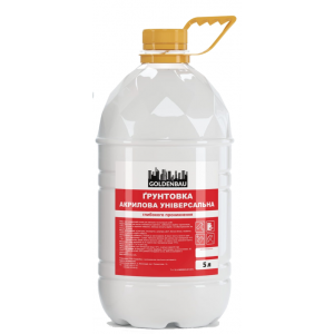 Грунтовка акриловая глубокого проникновения Goldenbau универсальная, 5л