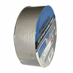 Стрічка герметизуюча бутилкаучукова 75мм×10м алюмінієва 1.2 мм