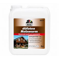 Биозащита-концентрат 1:6 от вредителей древесины Dufa Dufatex Holzwurm бесцветный