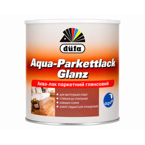 Лак паркетний Dufa Aqua-Parkettlack Glanz глянсовий