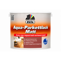 Лак паркетный Dufa Aqua-Parkettlack Matt матовый
