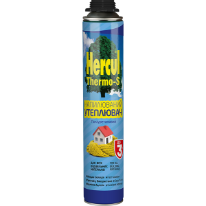 Утеплитель напыляемый полиуретановый Hercul THERMO-S 850 мл
