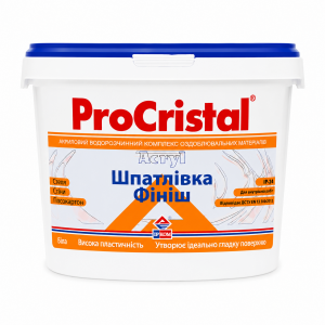 Шпаклівка акрилова фінішна ProCristal Ircom ІР-24 біла