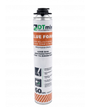 Клей-пена профессиональная DTmix для полистирола, газо- и пенобетона 860 мл 750 г