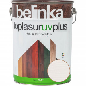 Лазурь для дерева восковая Belinka TopLasur UV+ №11 белая