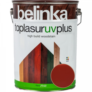 Лазурь для дерева восковая Belinka TopLasur UV+ №18 красная