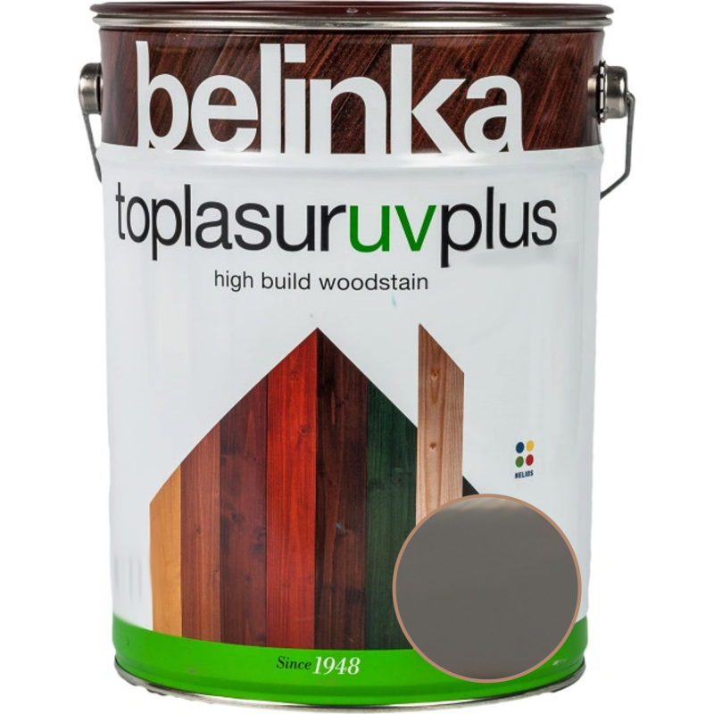 Лазурь для дерева восковая Belinka TopLasur UV+ №29 каменно-серая 0.75 л