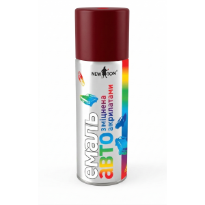 Автоемаль аерозольна NewTon 127 вишня глянсова 400 мл