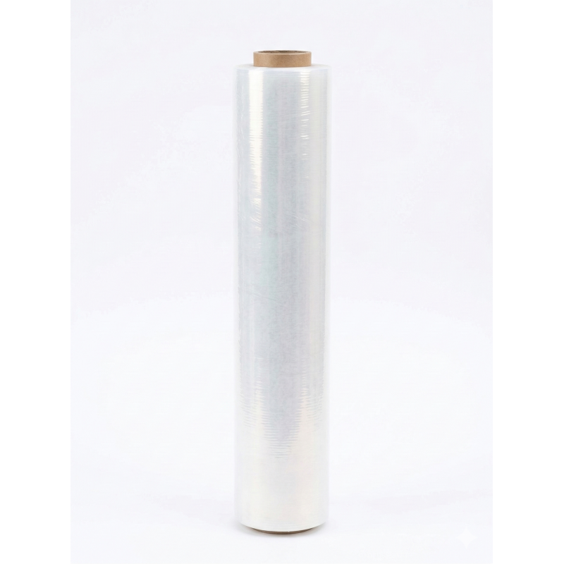 Стрейч пленка 500 мм 15 мкм 2.35 кг прозрачная 1 шт.