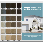 Структурная краска AURA Dekor Struktur для фасадов и интерьеров белая 2.5 л