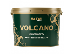Aura Volcano — декоративное покрытие с эффектом лавы: обзор, нанесение, цена