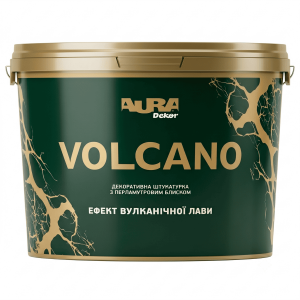 Фарба декоративна Aura Volcano з ефектом Лави срібна