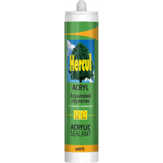 Герметик акриловый Hercul Acryl белый 280 мл