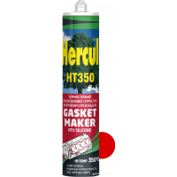 Термостойкий герметик формовщик прокладок HERCUL HT350 GASKET MAKER 280 мл красный