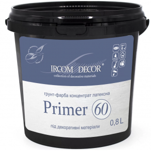 Грунтовка адгезионная Ircom Decor Primer 60 для декоративных материалов 0.8 л