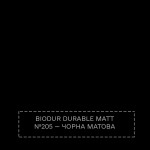 Грунт-емаль 3в1 антикорозійна Biodur Durable Matt № 205 чорна матова 0.7 л
